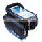 High Quality Waterproof bike phone front frame bag Phone Case Holder Cycling Top Tube Frame Bag