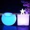 LED color changing decoration waterproof plastic chair led cube chair led apple chairs