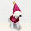 Wholesale Dog Dress Red/ Golden Star Cloak Dog Clothes/ Diamond velvet red dog clothes