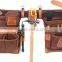 high quality suede leather carpenter tool belt,OEM leather tool apron belt,brown leather eletrnician hand tooled leather belt                        
                                                Quality Choice