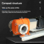 Qinping QP186M SS lobe pump with explosion-proof motor transport sewage, sludge and high viscisity and solid content material