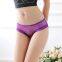 A brief with lace mesh
