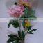 Artificial mix color blossom peony flowers