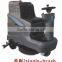 lower noise ride on scrubber dryer