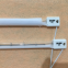 980mm 2000w ruby half white infrared halogen heater lamp quartz heat lamp for blow molding machine