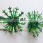 Metal Colors PET Foil Firework Ribbon Flower Bow, Swan Ribbon Bow, Fountain Flower for Outdoor Decorations
