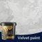 Blue Kingfisher waterborne velvet art paint construction interior wall decorative silk effect wall decorative art paint