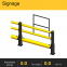Customized Size OEM Printing Aluminum Sign Flexible Barrier Signage PVC Barrier Signboard