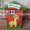 Christmas Animals carton wooden money saving box