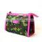 Custom fashionable camo cosmetic bags makeup organizer outdoor travel bags for women