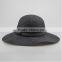 Cheap Factory price wide brim polyester hat vintage fedora hat purple fedora hat burgundy fedora hat 5colors