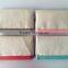 Fashion Plain Linen Fabric Pencil Case / Pen Bag