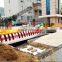 Heavy duty hydrualic road blocker for traffic control