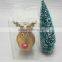 2016 wholeslae hanging glass animal decoration for Christmas