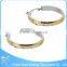 ZS17241 stainless steel fashion jewelry engraved gold traditional big indian earrings