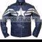 New Fashion Captain America The Winter Soldier 2014 Leather Jacket Motorbike Leather Jacket