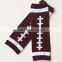 New baby football leg warmers orange and black leg warmers infant socks leggings LW-26