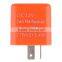 12V 2 Pin Adjustable Frequency LED Flasher Relay Motorcycle Turn Signal Indicator Motorbike fix Blinker Indicator