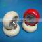 High load capacity various color PU roller pulley wheels