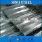 Corrugated roofing sheet in steel plates