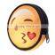 new design custom 3D printings emoji angry cheap coin purse