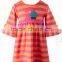 2015 New Sweet Kids Girls T-shirt Models Baby Children Toddler Natural Wholesale T-shirt