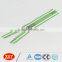 fashion contrast teeth long chain open end nylon zipper