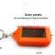 3 lights led Pastic keychain solar LED keychain Money detect advertising gift keychain