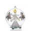 wholesale glass ball with christmas tree inside lighted up