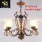 Led Simplicity Iron Lighting With White Lampshade For Dining room/Bedroom Decoration