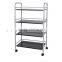 Hot selling 4 tier removable metal storage cart