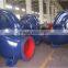 horizontal double suction split case centrifugal pump with motors and engines