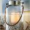 The newly designed elegant glass lantern candle holder