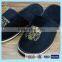 hot sale beauty hotel plush slipper with embroidery logo