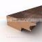 pvc faced mdf profile for furniture, high gloss