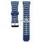 OEM custom design Silicone stripes pattern sport watchband for Samsung gear s2