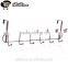 Single door hooks hanging shower hooks metal over the door hanging hooks