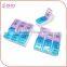 Sliding Removable AM PM Pill Box for One Week
