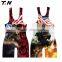 Fashion new design sublimation wrestling singlet