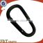 custom cheap D shaped large hiking metal carabiner clips in bulk wholesale