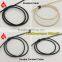 Gold 3D Audio Dual driver audiophile custom ear buds Metal Earphones