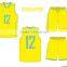 Wholesale eco-friendly unique style custom basketball uniform jersey with cheap price
