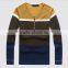 2015 mens autumn thin colorful stripe pullover sweater