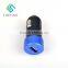 Colorful USB Car Charger With 2 USB For Smartphones Pad Laptop