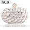 Rhinestone clutch cosmetic box women purses and bags
