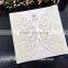 New design pearly paper wedding invitation