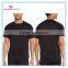 polyester moisture wicking dry fit running shirt for men