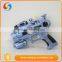 Plastic educational toys for children electric shooting gun with sound and light