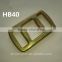 China good supplier customized 25mm strap steel buckle