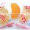 Yake soft jelly candy with orange shape
